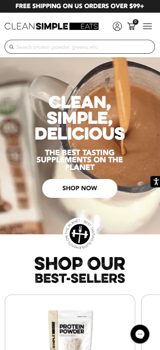 code ghost design clean simple eats