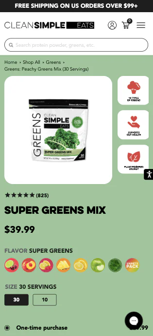 code ghost design clean simple eats