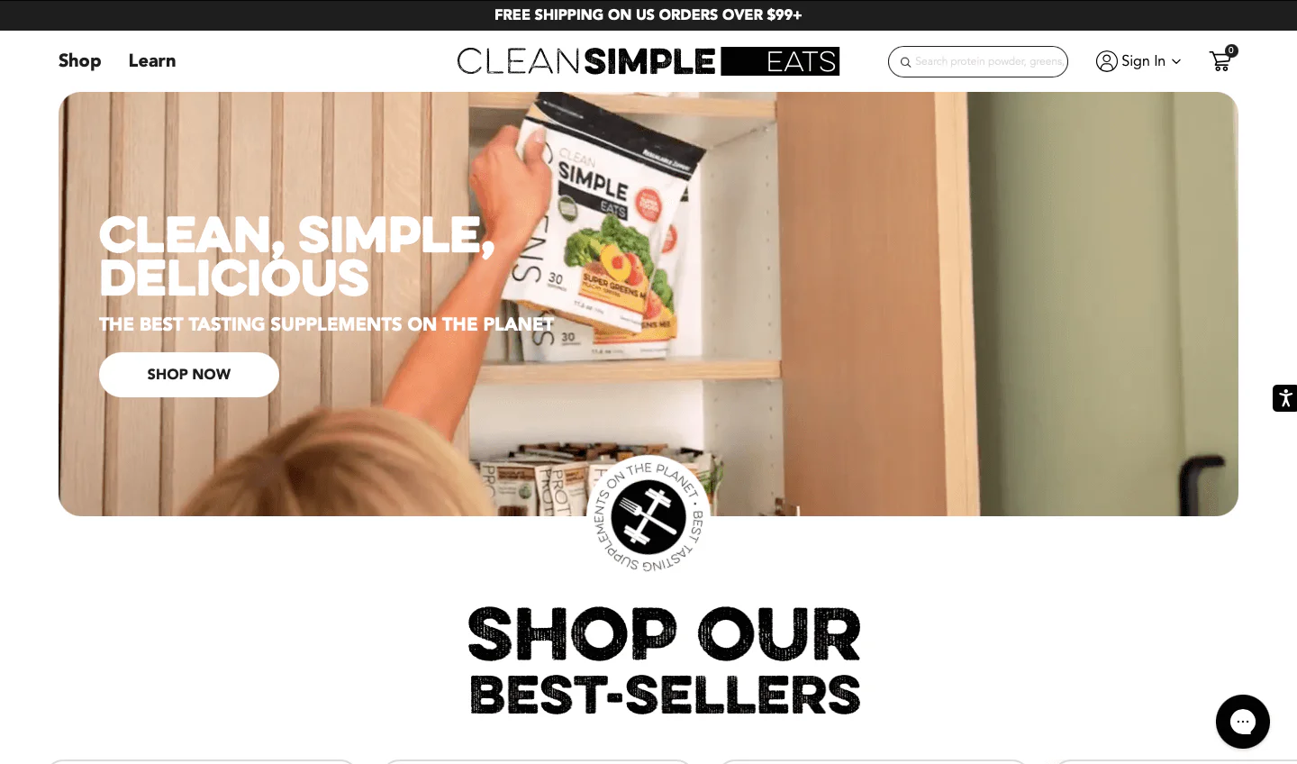 codeghost design clean simple eats
